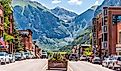 The gorgeous downtown area of Telluride, Colorado. Image credit: Kristi Blokhin / Shutterstock.com.