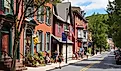 The historic town of Jim Thorpe. Image credit EQRoy via Shutterstock