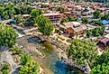 Salida, Colorado is a Tourist Town on the Arkansas river popular for white water rafting.