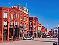 The Old Town of Guthrie, Oklahoma. Editorial credit: Kit Leong / Shutterstock.com