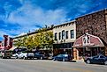 Downtown street in Sheridan, Wyoming. Image credit Sandra Foyt via Shutterstock