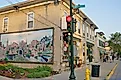 Beautiful street mural in Cedarburg, Wisconsin. Image by Elvis Kennedy via Flickr.com