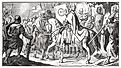Constantine the Great ( c. 272 ​​– 337) on his way to the Battle of the Milvian Bridge