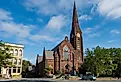 First Church, Main Street, Northampton. Image credit Brian Logan Photography via Shutterstock