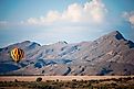Elephant Butte Lake Balloon Regatta, New Mexico, five miles north of Truth or Consequences.