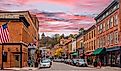Historical Main Street in Galena, Illinois. Image credit: Nejdet Duzen / Shutterstock.com.