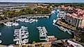 Aerial view of Hilton Head Island, South Carolina