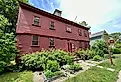 Hyland House in Guilford, Connecticut. Editorial credit: Rachel Rose Boucher / Shutterstock.com
