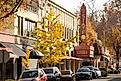 Oroville, California: Late afternoon sun shines on historic downtown architecture, Matt Gush - stock.adobe.com