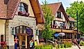  The Bavarian Inn, one of the main restaurants and attractions in this Michigan town. Editorial credit: Kenneth Sponsler / Shutterstock.com