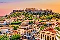 Athens and Acropolis hill, the new and the old. Image credit Nick N A via Shutterstock
