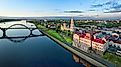 Volga River. 