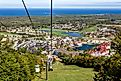 Overlooking Collingwood, Ontario.
