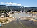 Big Bear Lake in the San Bernardino National Forest