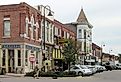 Downtown Fairfield, Iowa. Image credit Bill Whittaker (talk), CC BY-SA 3.0 <https://creativecommons.org/licenses/by-sa/3.0>, via Wikimedia Commons
