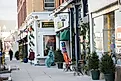 Downtown scene in Great Barrington Massachusetts Berkshires. JGPR via Shutterstock