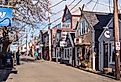 Downtown Rockport, Massachusetts, in winter. Image credit Micha Weber via Shutterstock