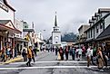 Downtown Sitka, Alaska. Image credit Jeff Whyte via Shutterstock