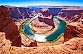 Horseshoe Bend on the Colorado River near Page, Arizona.