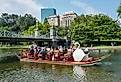 The famous swan boats at the Public Garden in Boston, Massachusetts. Image credit bodhichita via Shutterstock