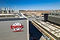 An aerial view of the Taiwan Semiconductors Mega Factory construction in North Phoenix, Arizona