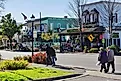 street view in Frankenmuth, Michigan via RiverNorthPhotography on iStock.com