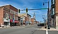 Main Street from Jefferson Street in downtown Van Wert, Ohio. Image credit Nagel Photography via Shutterstock