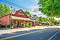 Main street Leiper's Fork, Tennessee