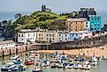 Port and marina in the beautiful little town called Tenby in Pembrokeshire, Carmarthen Bay. Image credit Pav-Pro Photography Ltd via Shutterstock. 