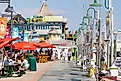 The boardwalk along the harbor in Destin, Florida. Andriy Blokhin / Shutterstock.com.