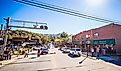 Scenic view of Bryson City, North Carolina. Editorial credit: digidreamgrafix / Shutterstock.com