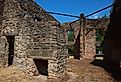Ruins of the Old West cavalry post at Ft. Washita, Oklahoma. Editorial credit: Daniel Koglin / Shutterstock.com