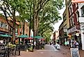 Downtown Charlottesville, Virginia. Image credit MargJohnsonVA via Shutterstock