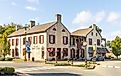 The Old Talbott Tavern was built in 1779 which is one of the oldest and most popular resting spots because of its central location.