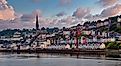 Cobh is a historic seaport town known for its colorful buildings, cruise ship terminal, and as the last port of call for the Titanic. Editorial credit: Darryl Brooks / Shutterstock.com