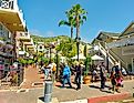 People walking around in Avalon, California, via Darryl Brooks / Shutterstock.com