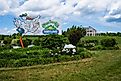 Babyland General Hospital in Cleveland, Georgia, is the birthplace of the popular Cabbage Patch Kids dolls. Editorial credit: Fotoluminate LLC / Shutterstock.com.