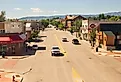 Main Street in Sheridan, Wyoming. Image credit Ems Images via Shutterstock.com