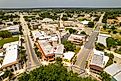 Aerial view showing part of Sebring, Florida. Image by Felix Mizioznikov via Shutterstock.