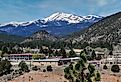 Mountains surrounding Ruidoso, New Mexico.