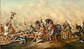 The Death of Paulus Aemilius at the Battle of Cannae Photo credit: Yale University Art Gallery By John Trumbull - Yale University Art Gallery - The Death of Paulus Aemilius at the Battle of Cannae, Public Domain, https://commons.wikimedia.org/w/index.php?