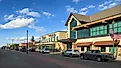 Watford City, North Dakota: Main Street from Park Avenue W in downtown Watford City, Editorial credit: Nagel Photography / Shutterstock.com