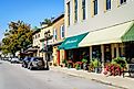 Main Street of Midway, Kentucky. Image credit Alexey Stiop via Shutterstock.com