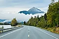 Haines Highway in Alaska USA