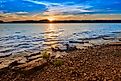 Sunset on Kentucky Lake.