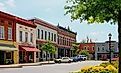 Downtown Adairsville, Georgia.