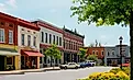 Downtown Adairsville, Georgia.