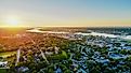 Aerial view of Davenport. Editorial credit: Eduardo Medrano / Shutterstock.com