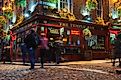 Pubs, such as this one in central Dublin, Ireland, have long been centerpieces of Irish recreational life.