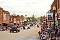 Eightey-niner day Celebrations in Guthrie,Oklahoma. Editorial credit: Andreas Stroh / Shutterstock.com.